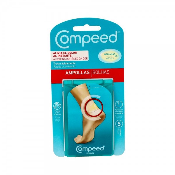 COMPEED AMPOLLAS-HERID MED 5 UN