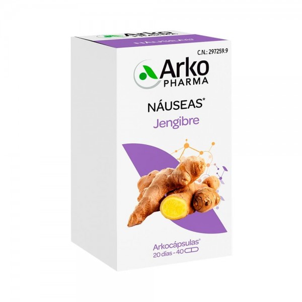 ARKOCAPSULAS JENGIBRE 50 CAPS