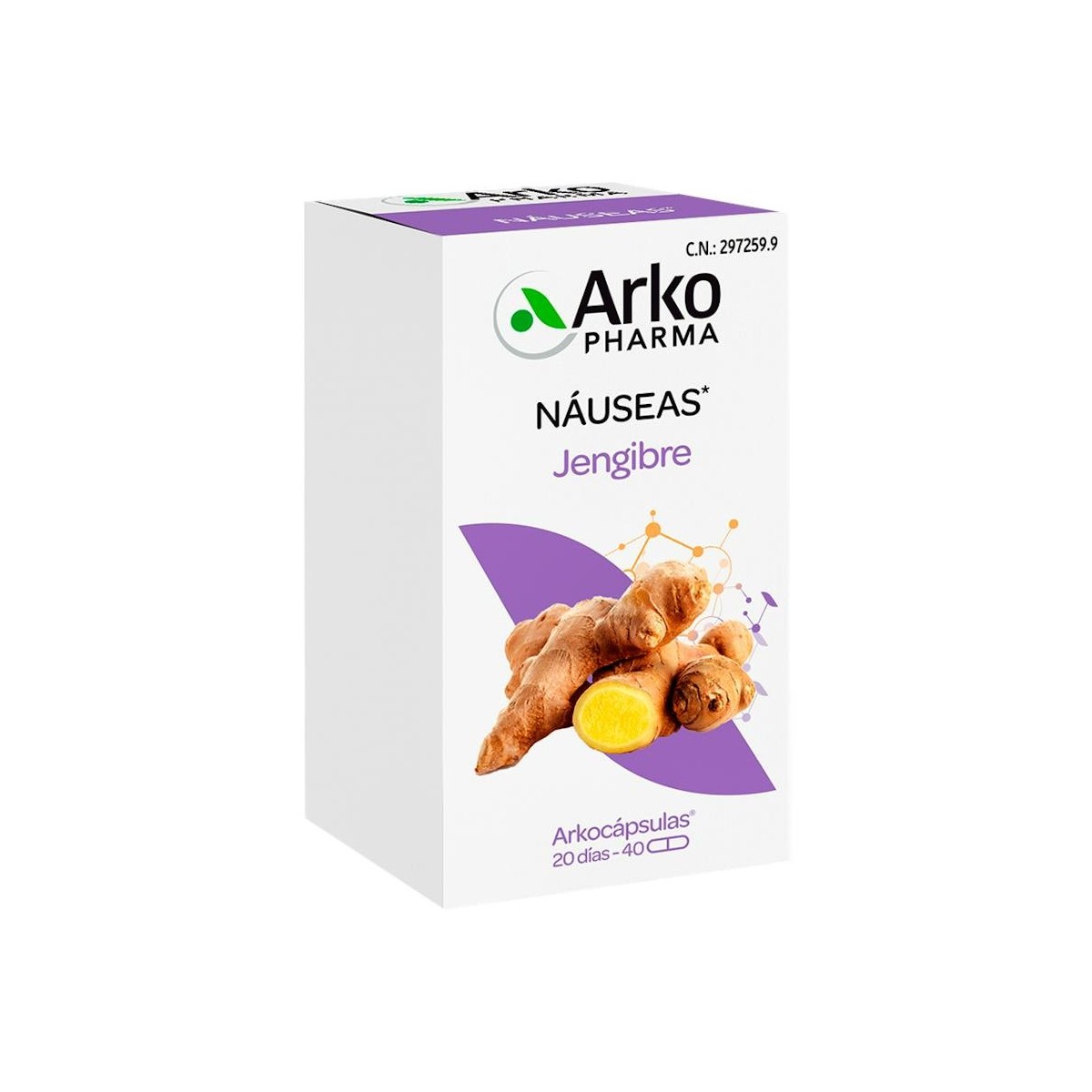 ARKOCAPSULAS JENGIBRE 50 CAPS