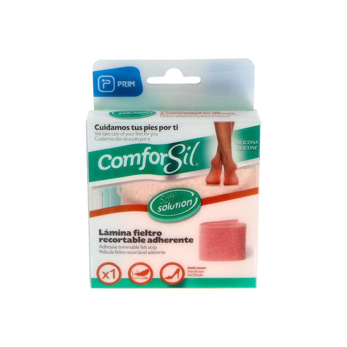 Lamina Comforsil Fieltro Adh Prim 22X7 Cm Cc249...