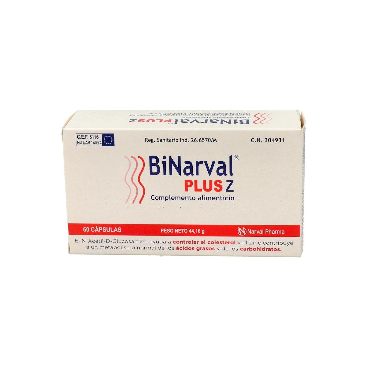 BINARVAL PLUS 60 CAPS