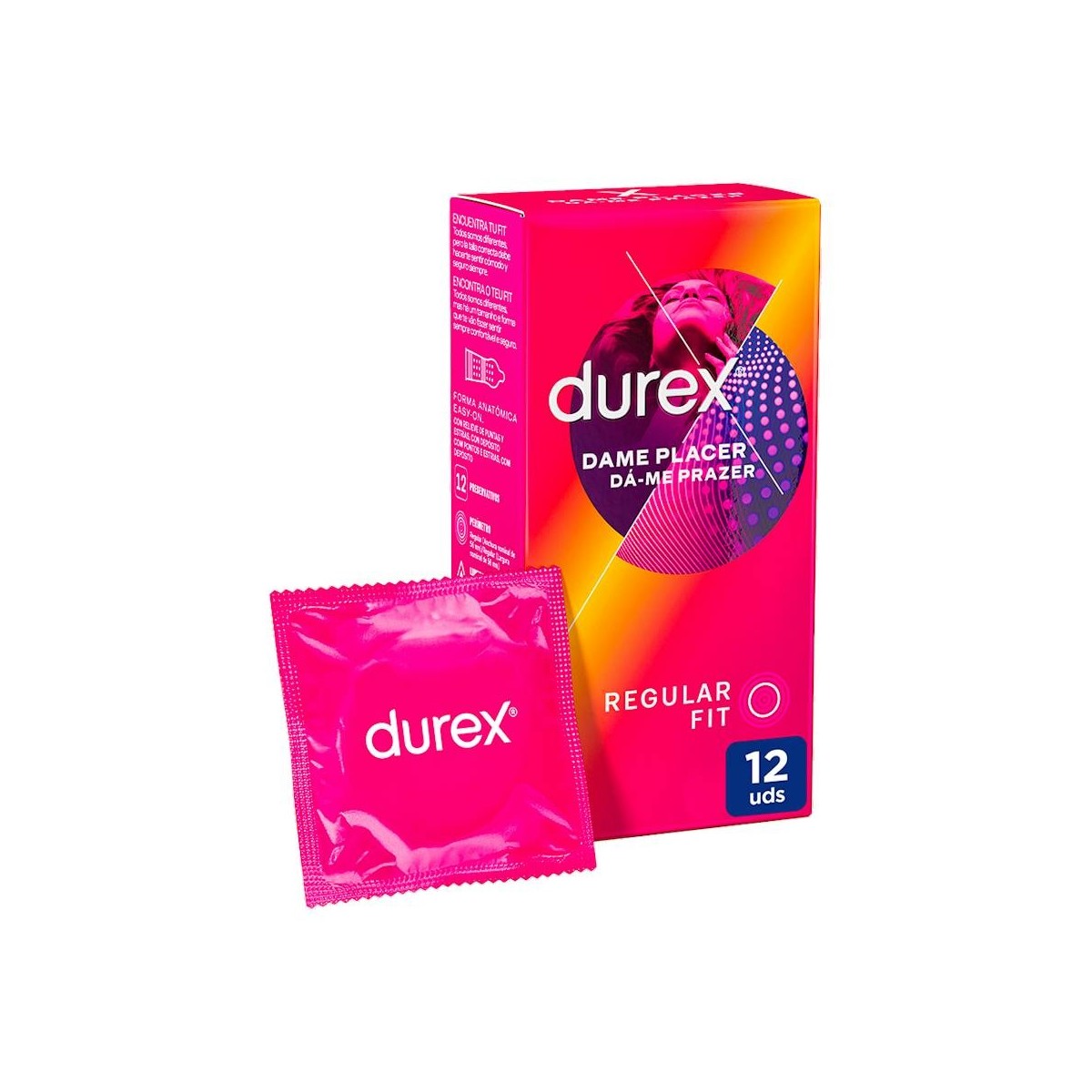 DUREX DAME PLACER EASY ON 12 UD