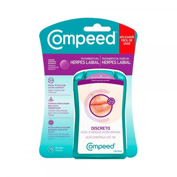 COMPEED PARCHE CALENTURAS HERPES 15 UN