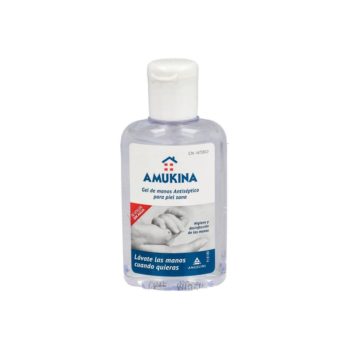 AMUKINA GEL 80 ML DESINFECTANTE MANOS