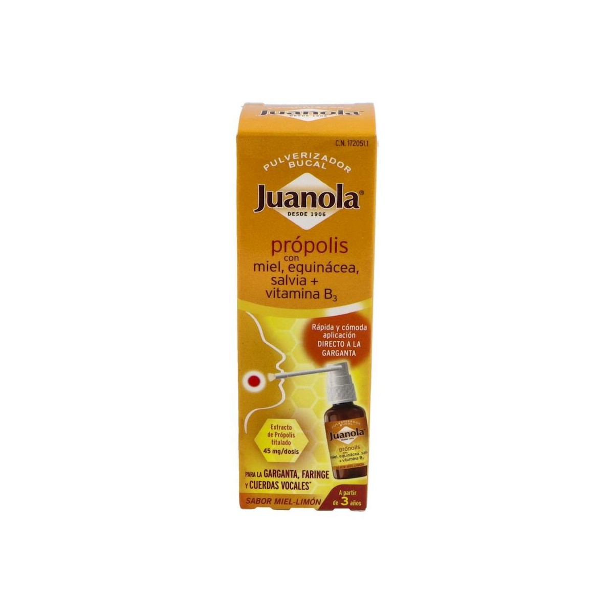 Juanola Pulv Bucal Propolis Miel S E 30 Ml