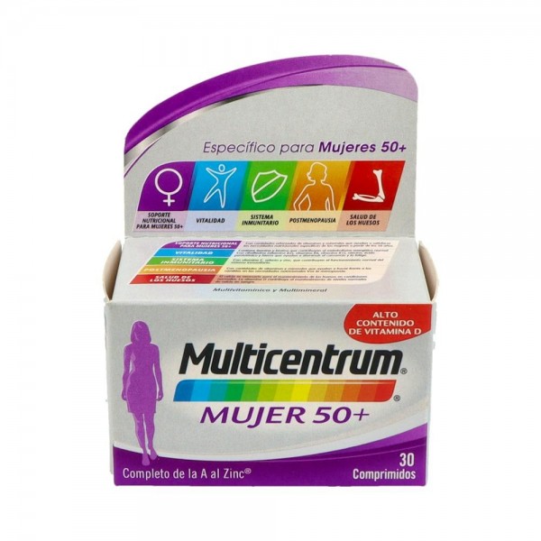 Multicentrum Mujer 50+ 30 Comp