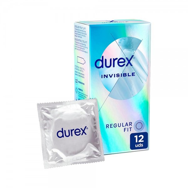 DUREX INVISIBLE EXTRA SENSITIVO 12