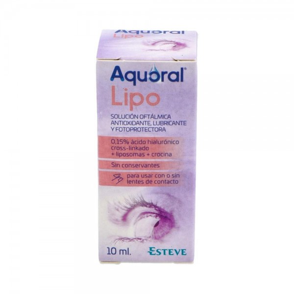 AQUORAL LIPO SOL OFTALM LUBRICANTE 10 ML
