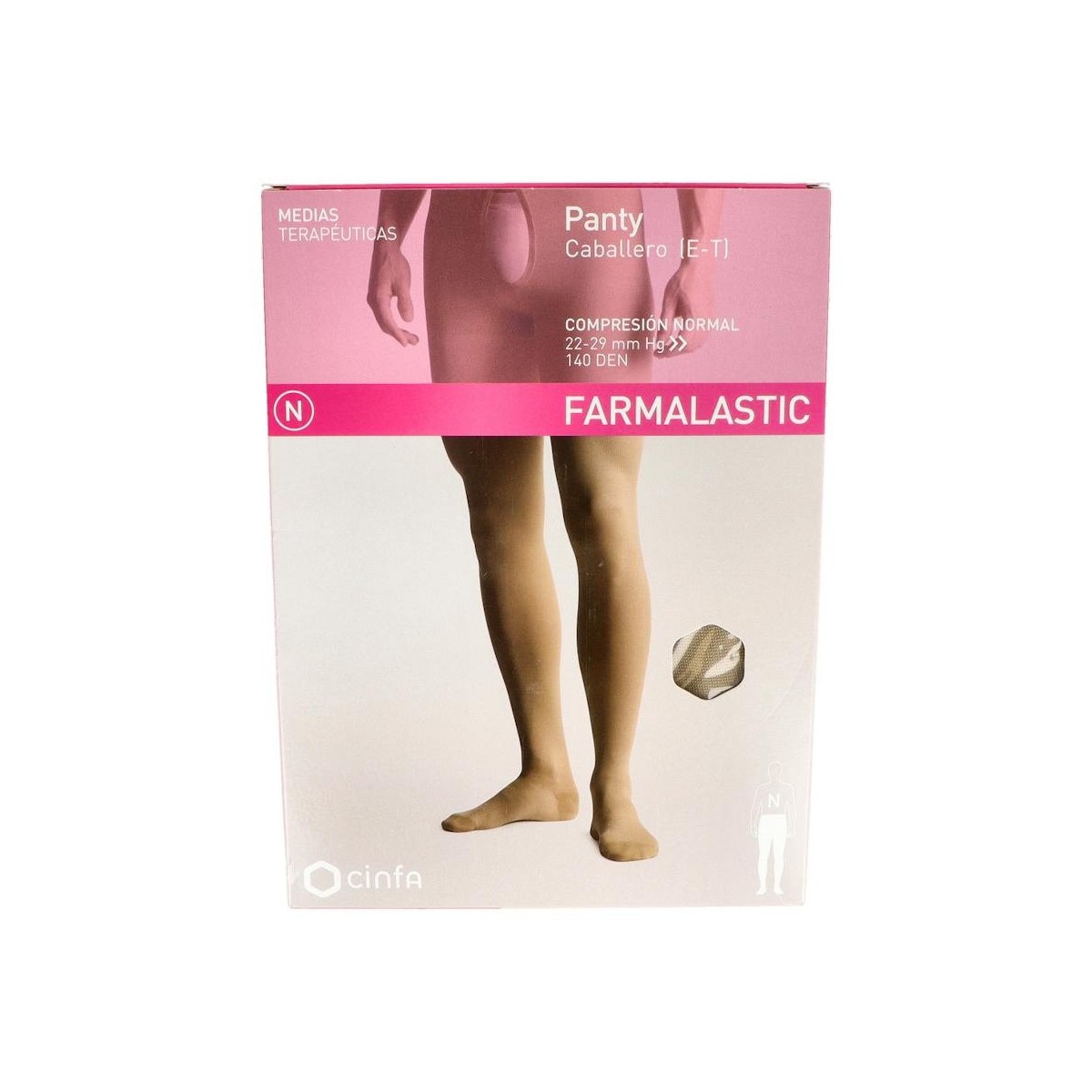 Panty Farmalastic Caballer Nor Beige Med
