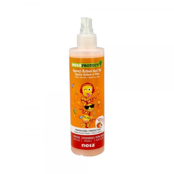 Nosa Spray Triple Acción Árbol de Té y Melocotón 250 ml