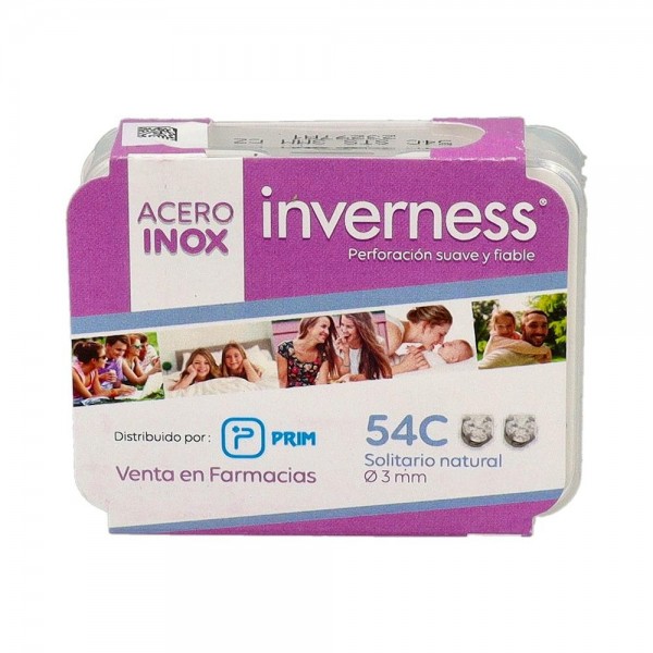 Pendiente Prim Inv 54C Ace-Solit Nat 3 Mm