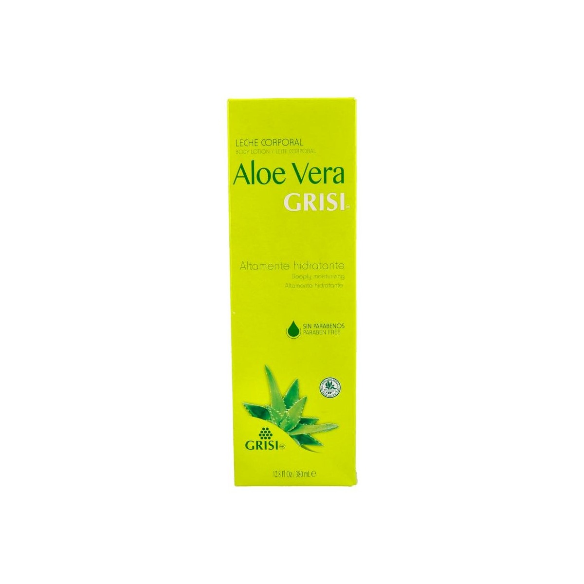ALOE VERA GRISI LECHE CORPOR 380 ML