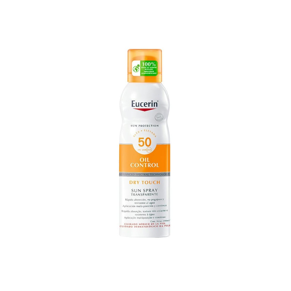 EUCERIN SPRAY SOLAR TRANSPARENTE DRY TOUCH FPS...