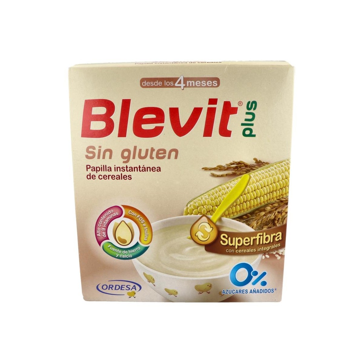 BLEVIT PLUS SUPERFIBRA S/GLUTEN 600 G
