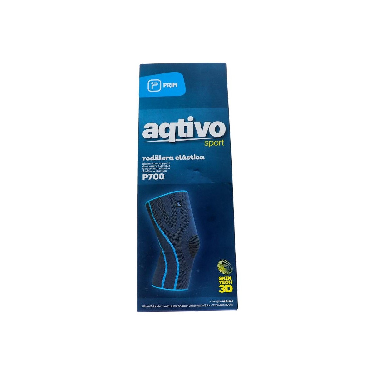Rodillera Prim Aqtivo Sport Elast P 700 T/L Azul