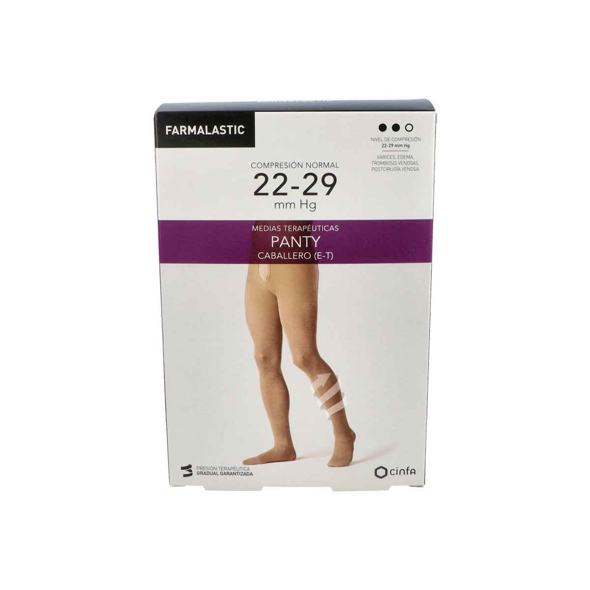 Panty Farmal Nor C/Punt Caballero Beige T/Eg...