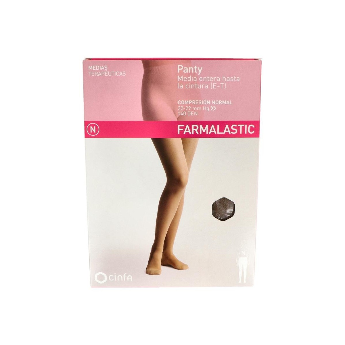 Panty Farmal Nor C/Punt Capuch T/G 26-27 Cm 1 Un