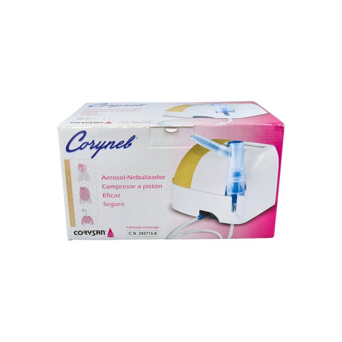 APARATO AEROSOL CORYNEB CON FILTRO