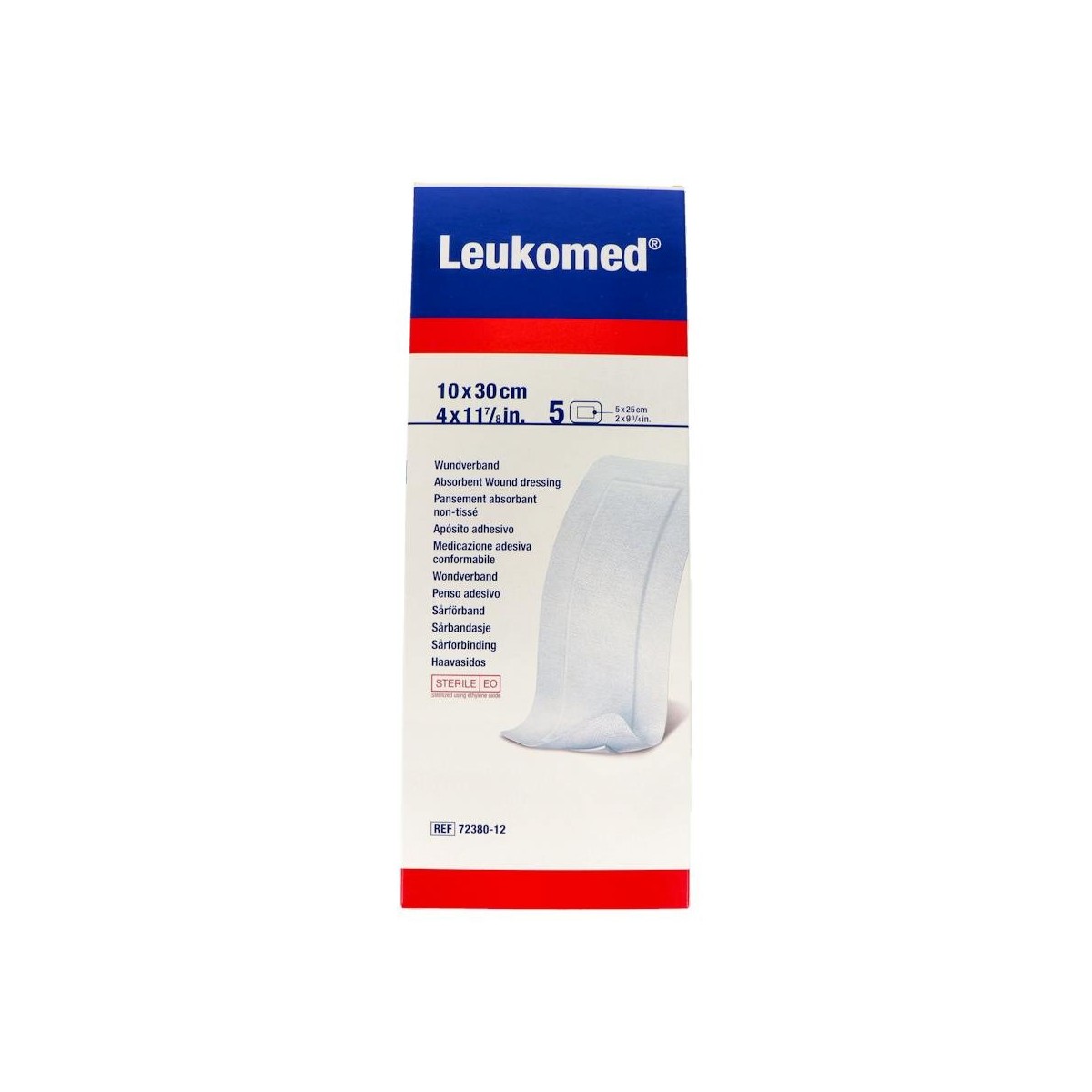 Leukomed Aposito Ste 10Cm X 30Cm 5 Un