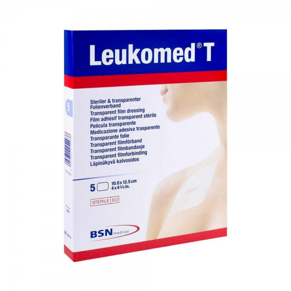 Leukomed Aposito T Est Adh 10X12,5 Cm 5 Un Transpar...