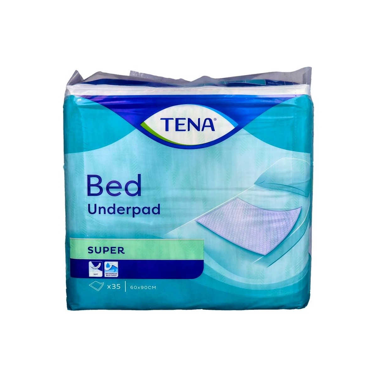 EMPAPADOR TENA BED DESECH S/ALAS SUPER 60X90 CM...