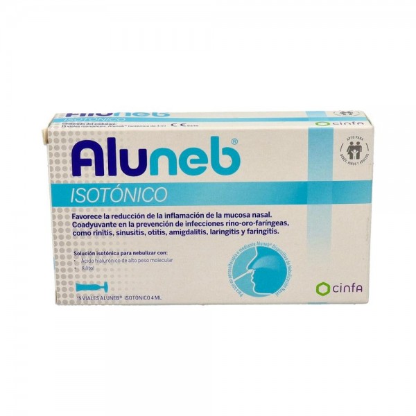 ALUNEB ISOTONICO 15 VIALES 4 ML
