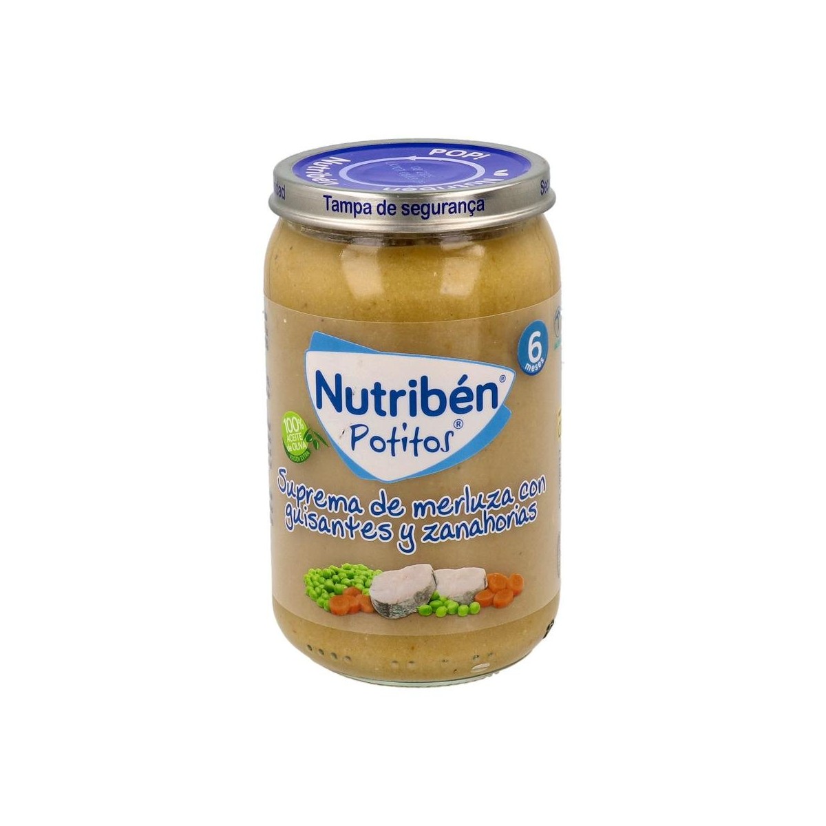 Nutriben Suprema Merluza Guisantes Y Zanahorias...