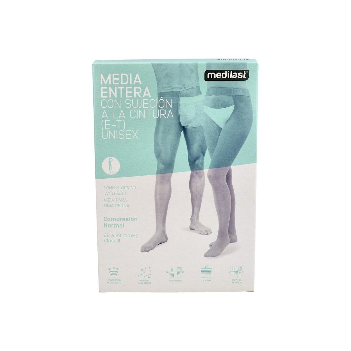 Panty Medilast Nor Suj Cint Der C/Punt Beige...