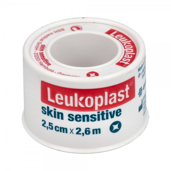 ESPARADRAPO LEUKOPLAST SKIN SENSITIVE 2,5CM X 2.6M