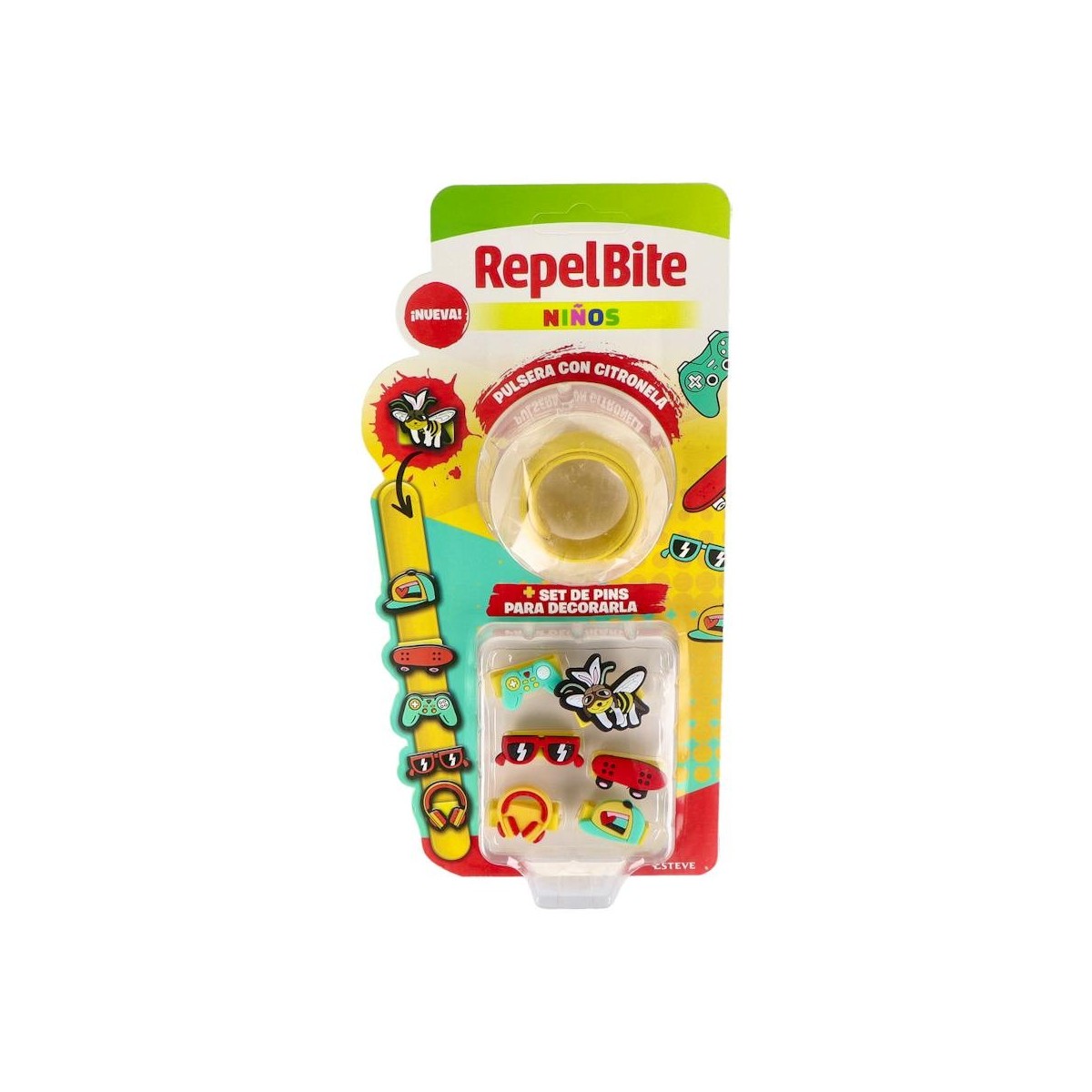 Repel Bite Pulsera Custom Click Clack Citronela