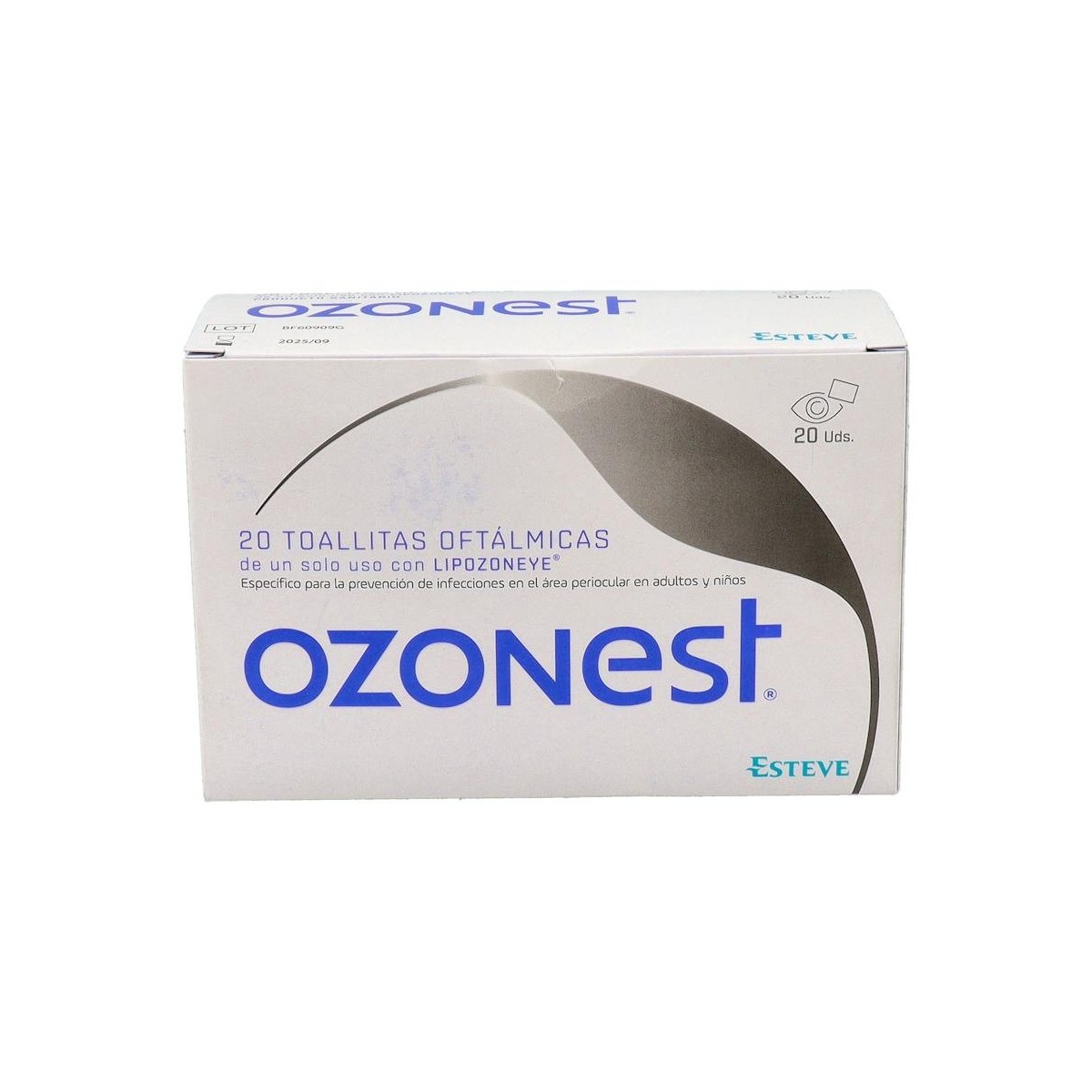 Ozonest Toallitas Oftalmicas 20 Un