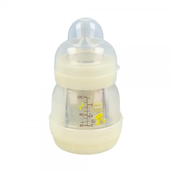 BIBERON MAM ANTI-COLIC 130 ML + CHUPETE START 0-2M ES