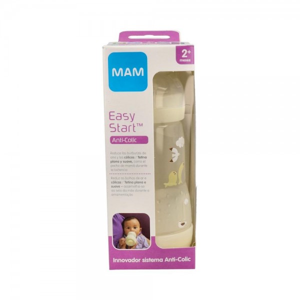 BIBERON MAM ANTI-COLIC 260 ML - NEUTRO