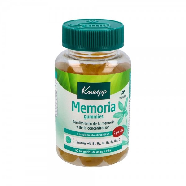 Kneipp Memoria 60 Gummies PiÃ±a