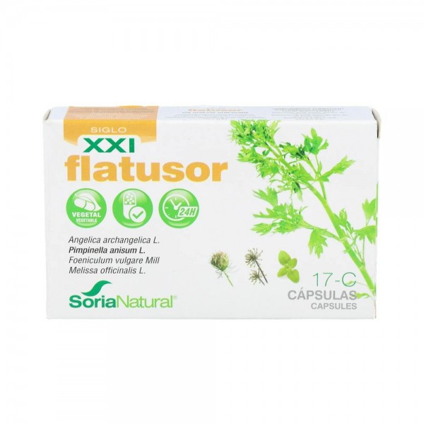 SORIA NATURAL CAPS 17C FLATUSOR SIGLO XXI LP