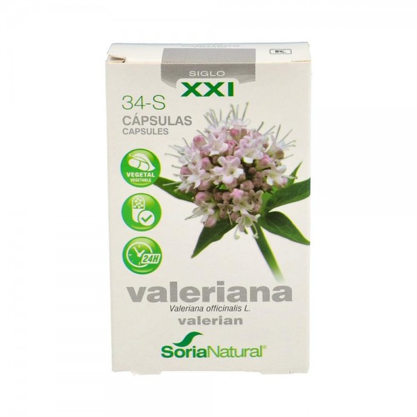 SORIA NATURAL CAP.S 34 VALERIANA30 LB