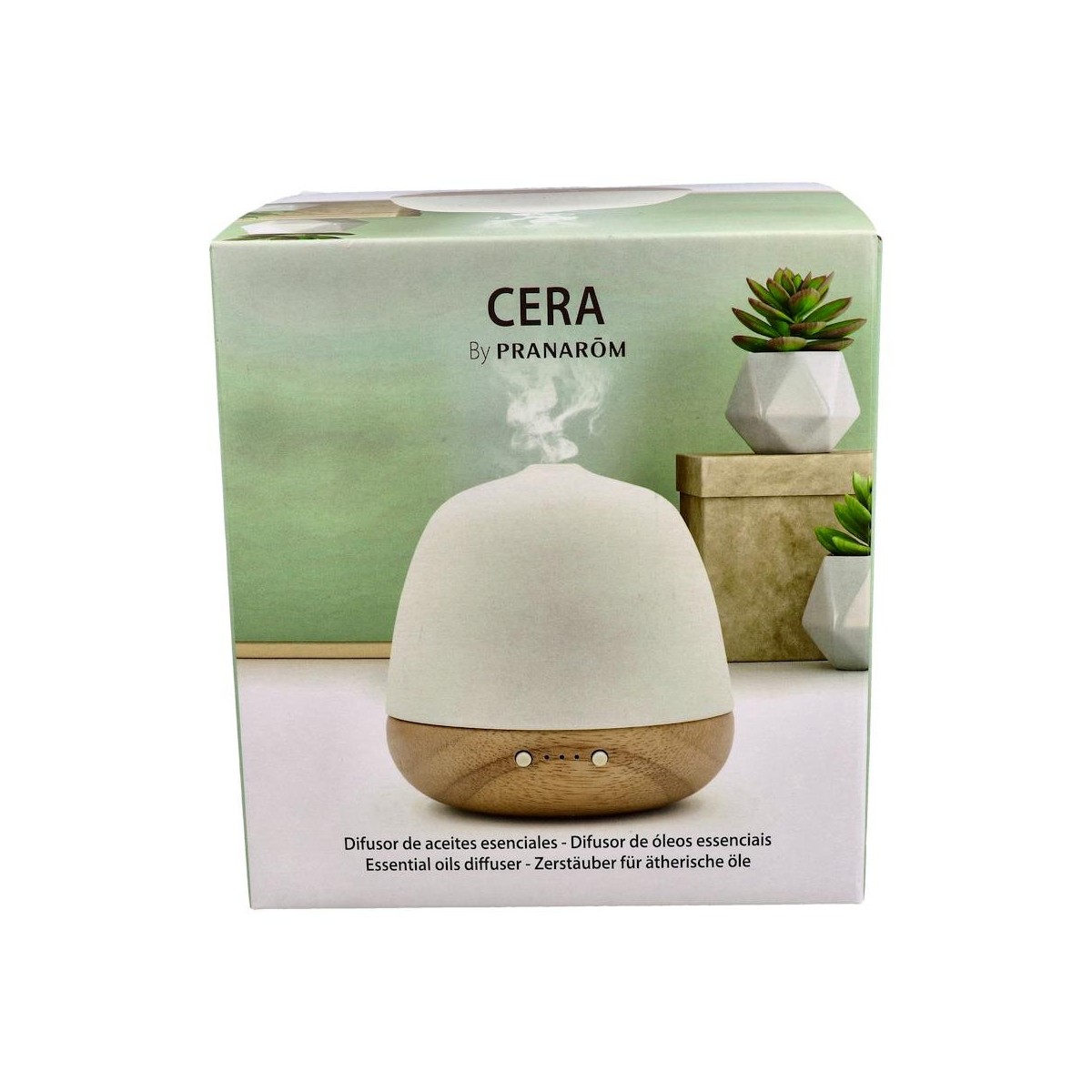 Pranarom Difusor Cera Madera Ceramica