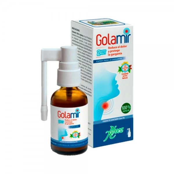 GOLAMIR 2ACT SPRAY NO ALCOHOL FRASCO DE 30 ML