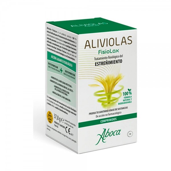 Aliviolas fisiolax frasco 90 comprimidos