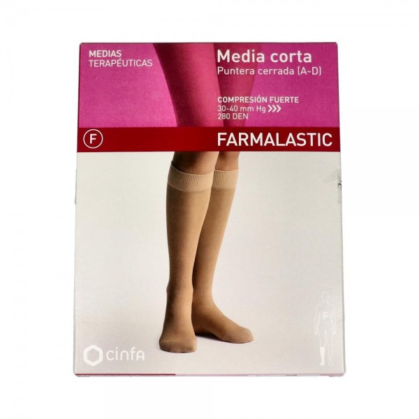 Media Farmal Cor Fte C/Punt Beig T/ Rei-Pl 1 Un