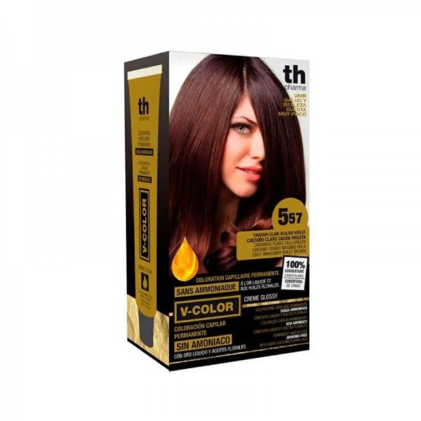 TH VITALIA TINTE S/A 5.57 CASTAÑO CLARO CAOBA