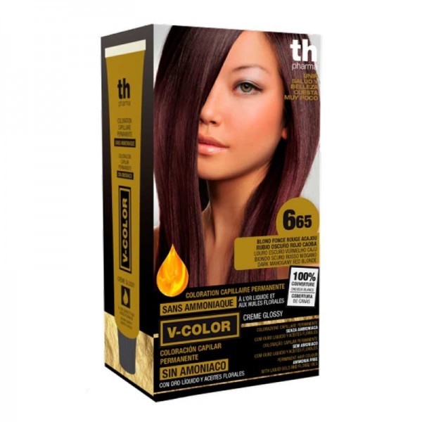 TH VITALIA TINTE S/A 6.65 RUBIO OSCURO ROJO CAOBA