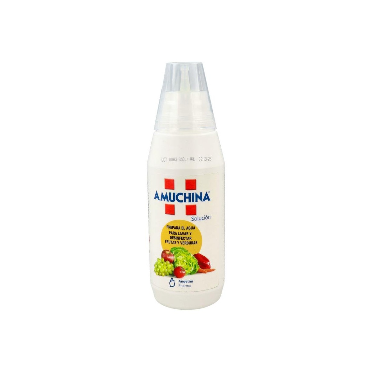 AMUKINA DESINFECTANTE FRUTAS Y VERDURAS 500 ML