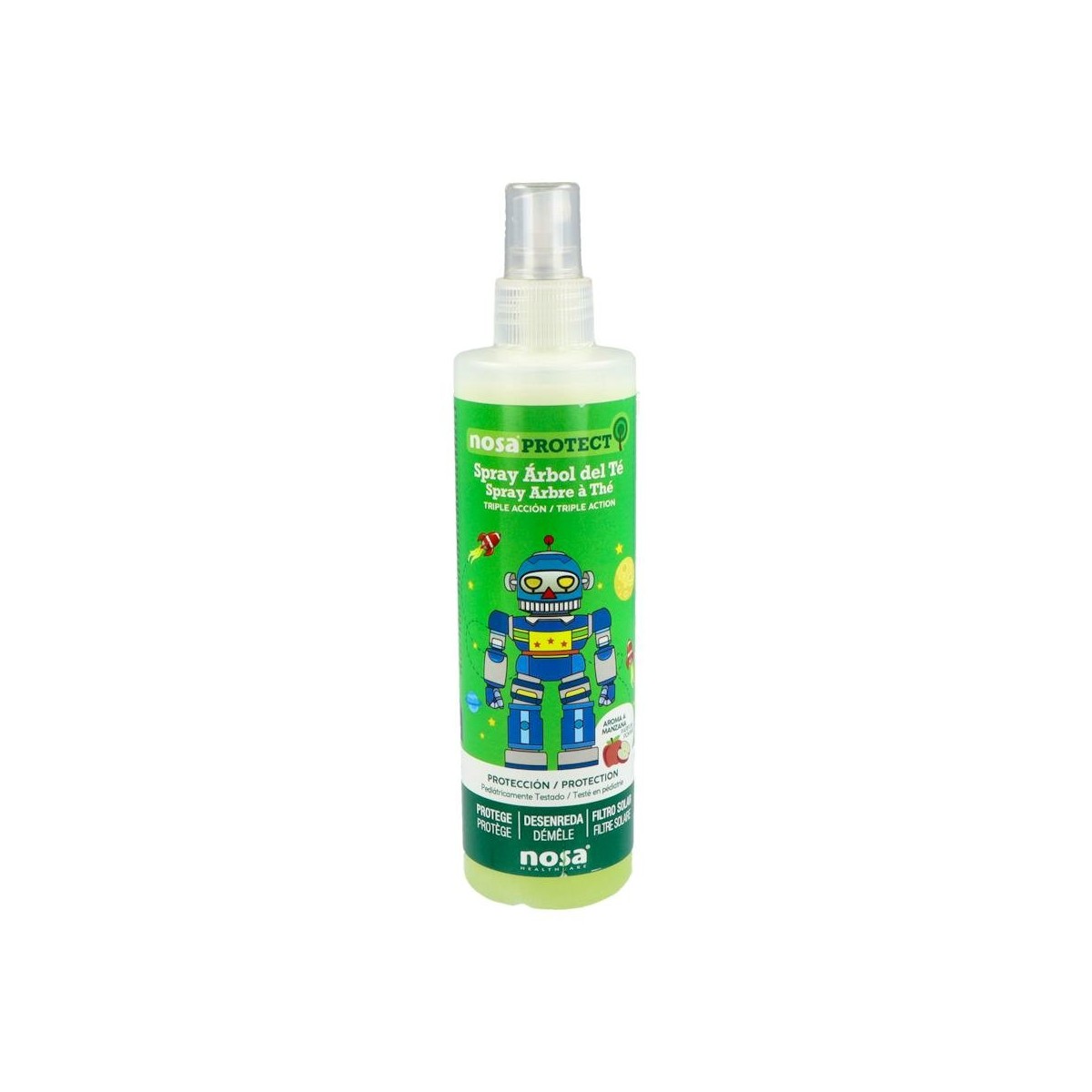Nosa Spray Triple Acción Árbol Té Manzana 250 Ml