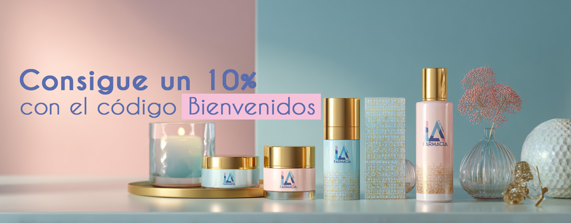 Consigue un 10% con el código Bienvenidos